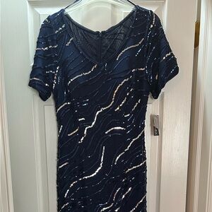 Alex Evenings Women’s Long Fit & Flare Godet Gown Size 8 NWT